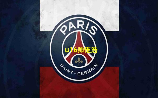 u16帅惟浩